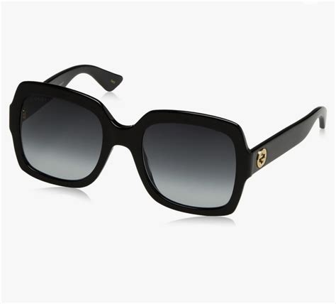gucci gg0036s tortoise rectangle sunglasses